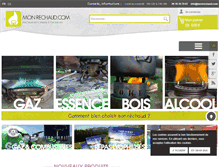 Tablet Screenshot of monrechaud.com